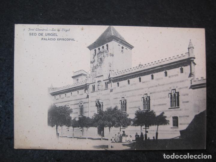 Postales: SEO DE URGEL-PALACIO EPISCOPAL-5-JOSE CLAVEROL-POSTAL ANTIGUA-(82.779)