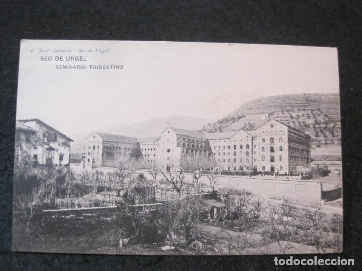 Postales: SEO DE URGEL-SEMINARIO TRIDENTINO-6-JOSE CLAVEROL-POSTAL ANTIGUA-(82.781)