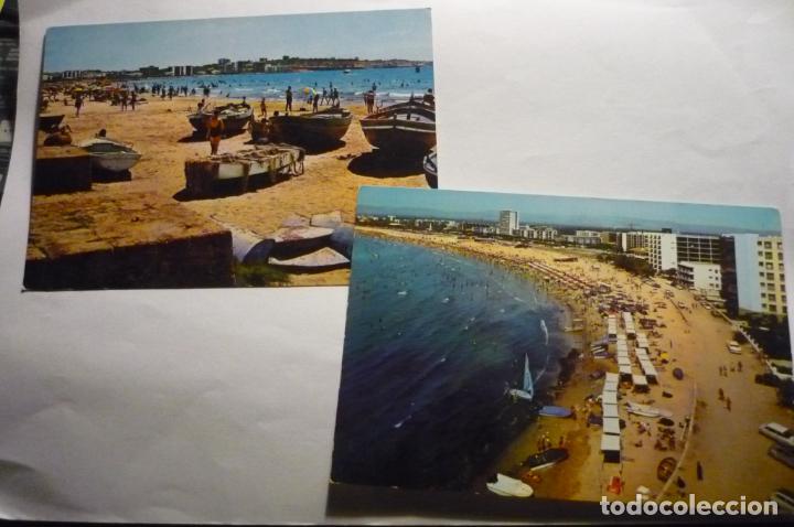 Postales: lote postales salou-playa cm