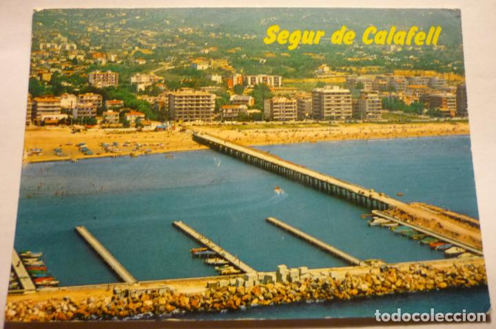 Postales: postal segur de calafell.-aerea escrita cm