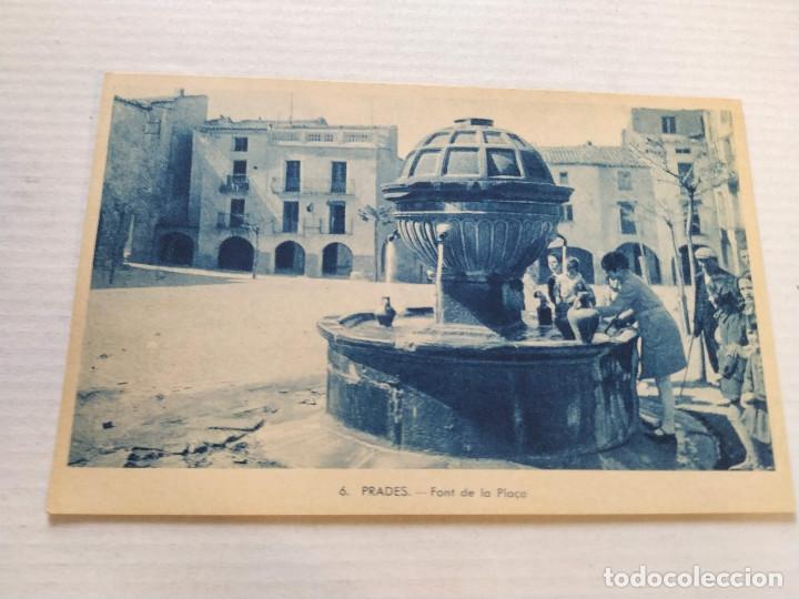 Postales: BAIX CAMP - POSTAL PRADES - FONT DE LA PLA&Ccedil;A - Foto 1