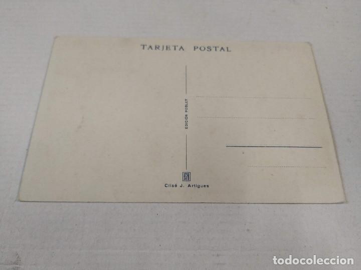 Postales: CONCA DE BARBER&Agrave; - POSTAL MONASTERIO DE POBLET - PUERTA REAL - Foto 2