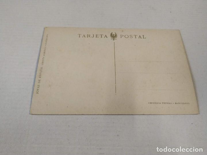Postales: CONCA DE BARBER&Agrave; - POSTAL MONASTERIO DE POBLET - CLAUSTRO - INTERIOR DEL TEMPLETE - Foto 2