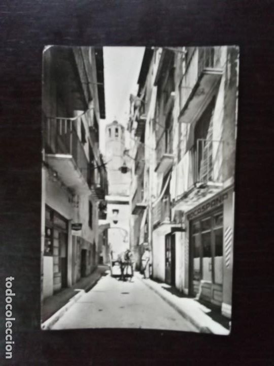 Postais: Balaguer.Carrer i escala.
