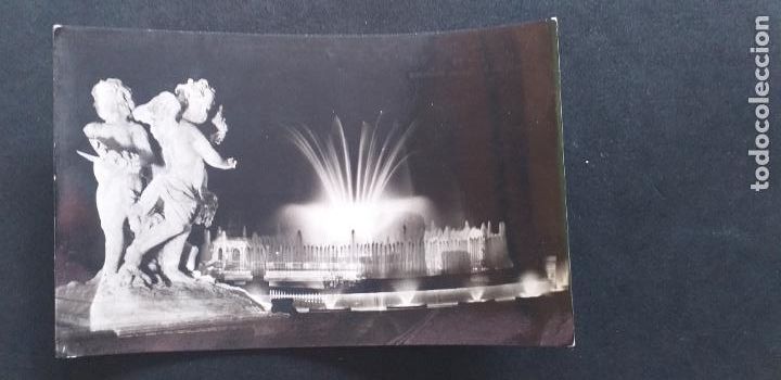 Postkarten: BARCELONA-V12B-SXX-14X9CM-CIRCULADA-FUENTE DE MONTJUICH.NOCTURNA