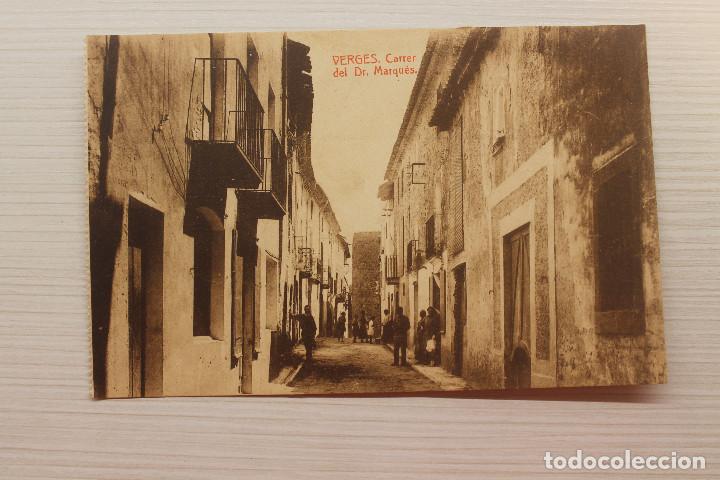 Postales: POSTAL VERGES, CARRER DEL DR. MARQU&Eacute;S, THOMAS - Foto 1