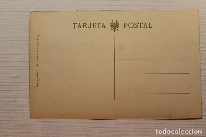 Postales: POSTAL VERGES, PLASSA I TORRES DE LA MURALLA, THOMAS - Foto 2