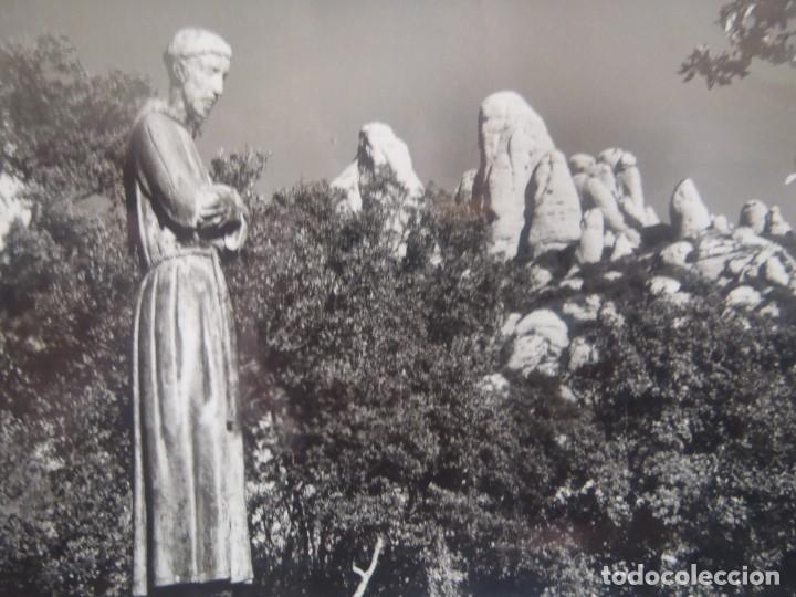 Postales: MONTSERRAT - MONUMENTO A SAN FRANCISCO DE ASIS