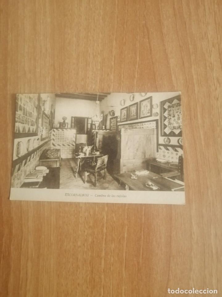 Postales: POSTAL ESCORNALBOU CAMBRA DE LAS RAJOLAS SIN CIRCULAR
