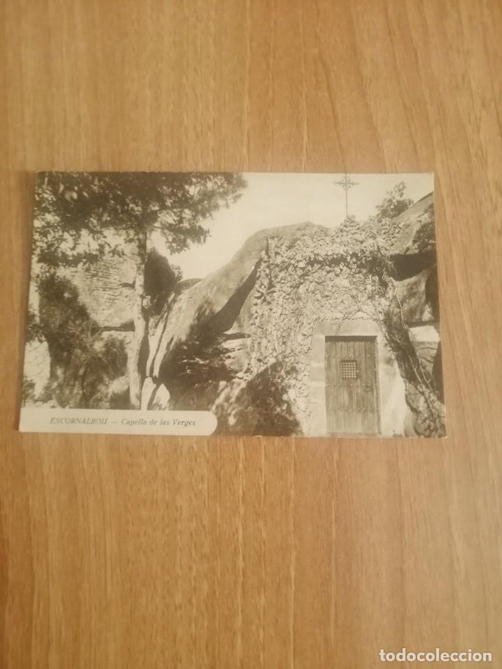 Cartoline: POSTAL ESCORNALBOU CAPELLA DE LAS VERGES SIN CIRCULAR