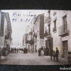 Postales: PERELLO-CALLE CASTELAR-EDITORIAL FOTOGRAFICA-7-POSTAL ANTIGUA-(83.312)