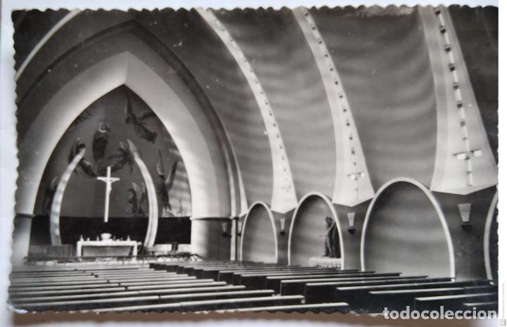 Postales: Pont de Suert. 5 Iglesia Nueva. Interior. Ed. Sicilia. Nueva. Blanco/Negro