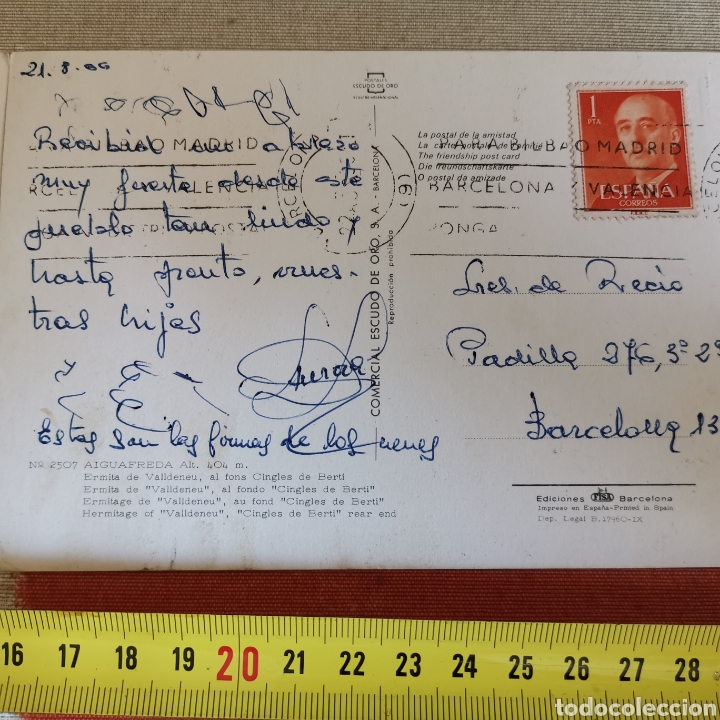 Postales: 2 postales de Aiguafreda de 1960s - Foto 7