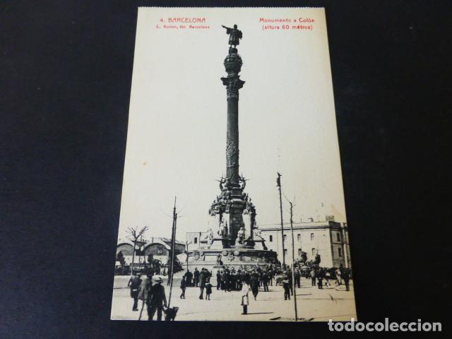 Postales: BARCELONA MONUMENTO A COLON - Foto 1