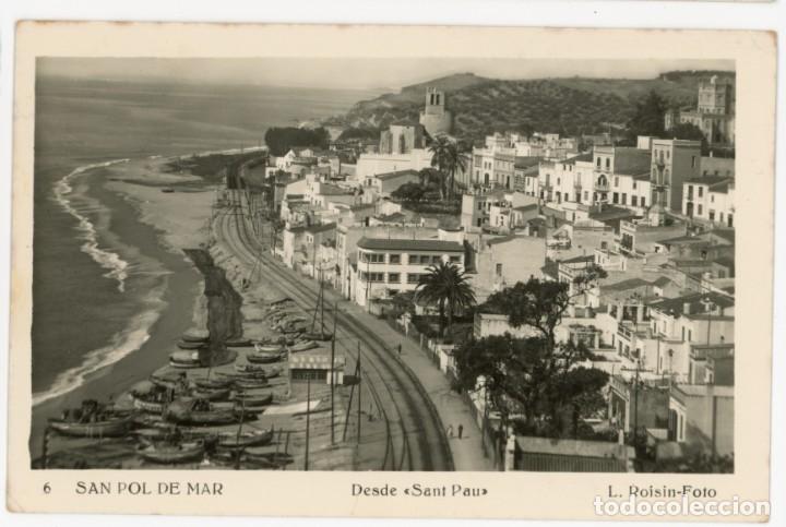 Postales: a07391 sant pol de mar desde sant pau roisin n&ordm;6 fotografica