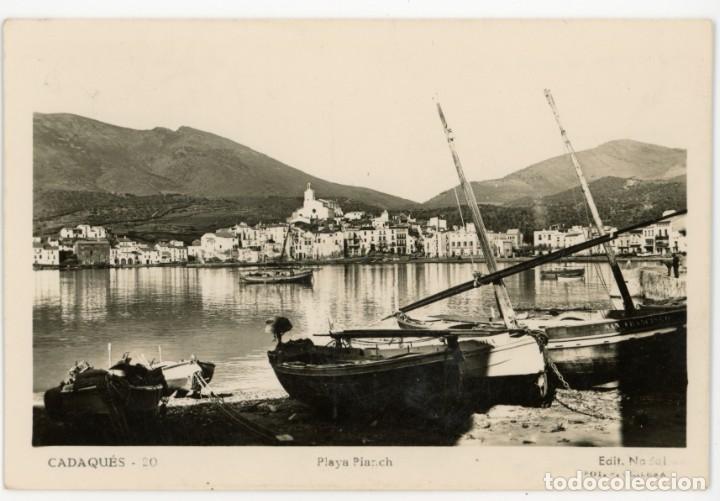 Postales: a07405 cadaques playa pianch nadal n&ordm;20 fotografica