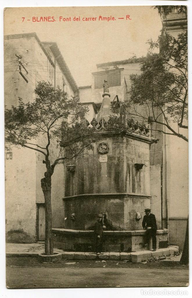 Postales: a07602 Blanes Font Del Carrer Ample Thomas N&ordm;7 - Foto 1