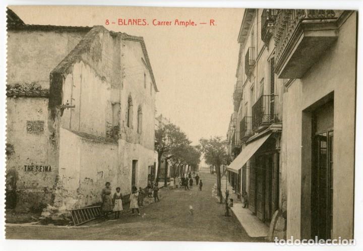Postales: a07603 Blanes Carrer Ample Thomas N&ordm;8 - Foto 1