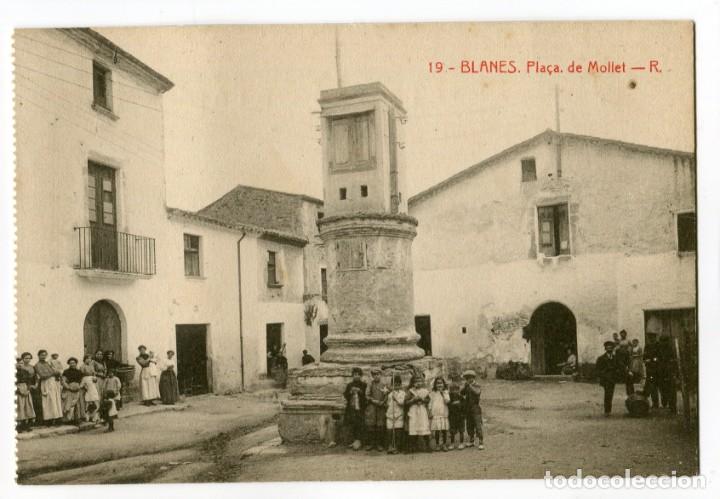 Postales: a07613 Blanes Pla&ccedil;a De Mollet Thomas N&ordm;19 - Foto 1