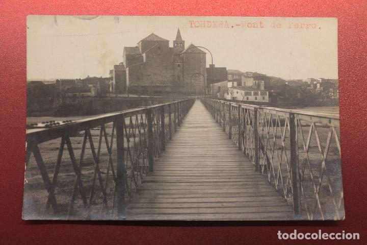 Postales: POSTAL TORDERA, PONT DE FERRO - Foto 1