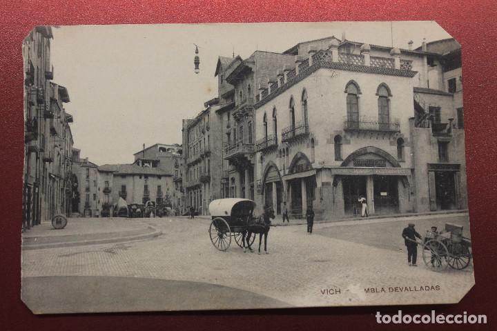 Postales: POSTAL VICH, RAMBLA DEVALLADAS, MAURI - Foto 1