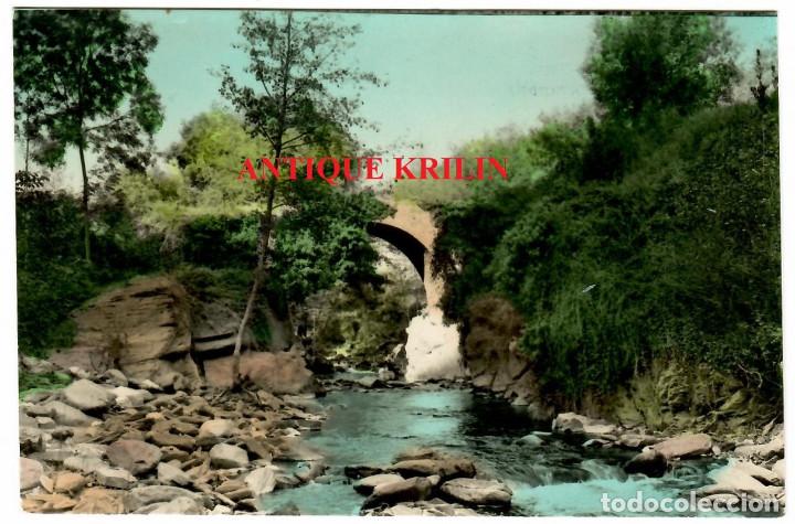 Postales: SAN ESTEBAN DE PALAUTORDERA N&ordm; 107 RIO TORDERA / LAB. FOTOGRAFICOS JORI / SIN FRANQUEAR