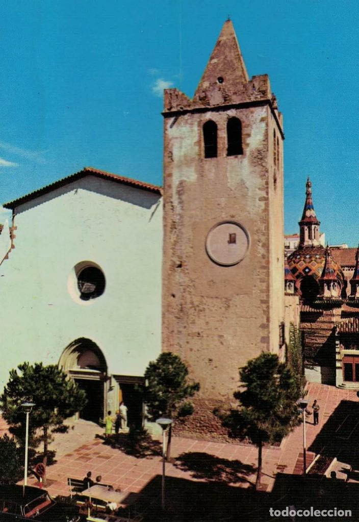 Postales: LLoret de Mar. Costa Brava. Iglesia. / Postal sin circular