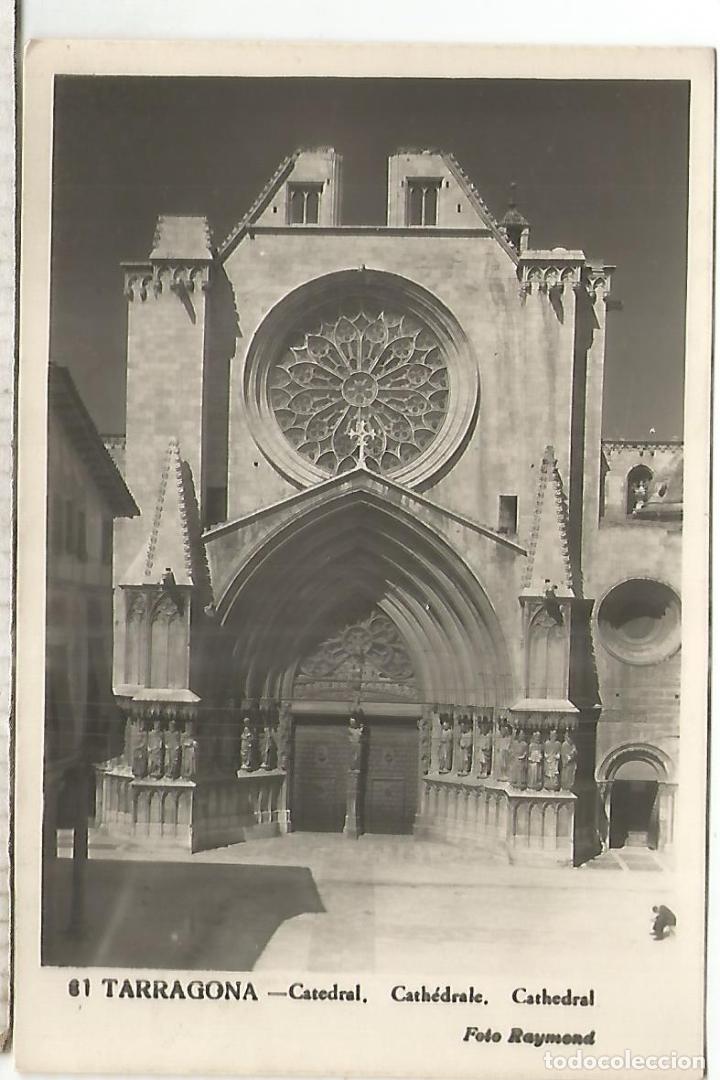 Postales: TARRAGONA CATEDRAL SIN ESCRIBIR - Foto 1