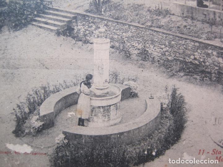 Postkarten: SANTA COLOMA DE FARNES-MANANTIAL DEL BALNEARIO-ROISIN-11-POSTAL ANTIGUA-(83.621)