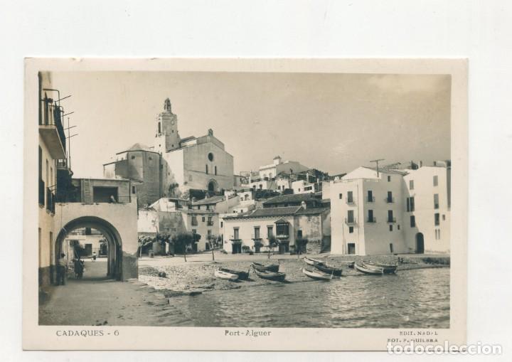 Postales: CADAQU&Eacute;S POSTAL ESCRITA Y CIRCULADA (1952) - Foto 1