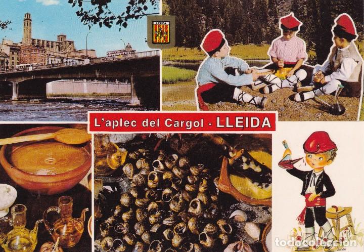 Postales: n&ordm; 77 Lleida LAplec del Cargol (sin circular) - Foto 1