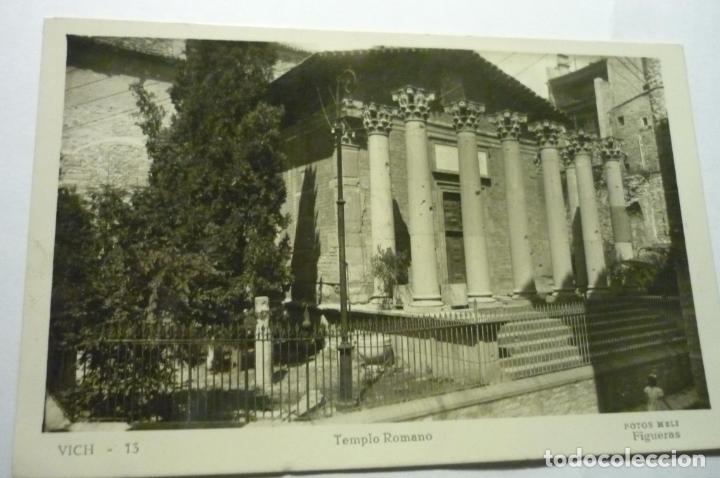 Postales: postal vich templo romano circulada - Foto 1