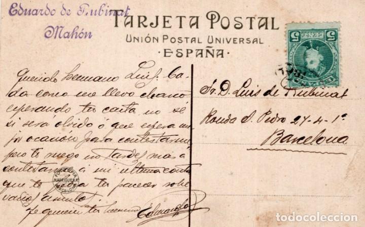 Postales: Mah&oacute;n. Teatro Principal - Foto 2