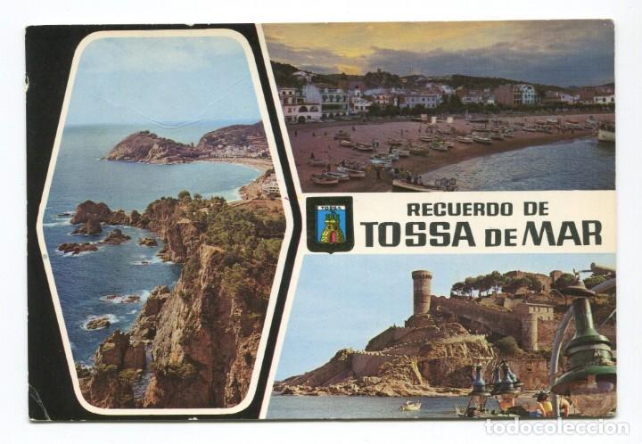 Cartoline: m08957 1249 Tossa Diversos Aspectos 1964 Escudo De Oro