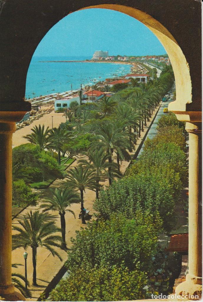 Postales: (161) SITGES. PASEO DE LA RIBERA Y PLAYA DE ORO - Foto 1