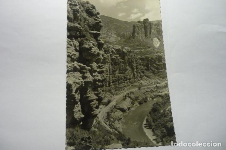 Postales: postal pallars.-desfiladero de collegats y rio noguera -escrita cm