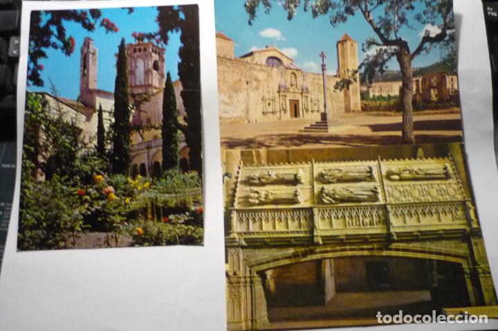 Postales: lote postales monasterio poblet --1 escrita&iexcl;&iexcl; cm