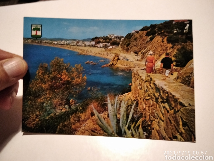 Postales: Postal Lloret de Mar playa - Foto 1