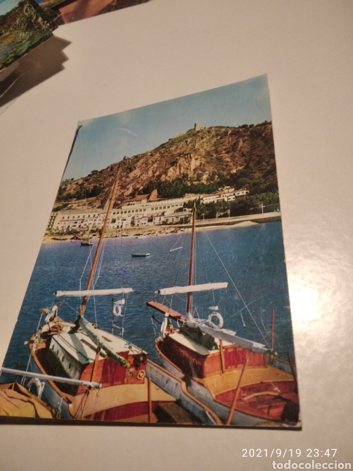 Postales: Postal Blanes Castillo, puerto - Foto 1