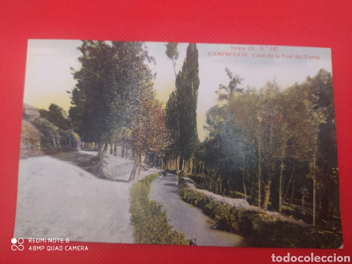 Postales: Postal- Camprod&oacute;n, Cam&iacute; de la font del ferro. - Foto 1