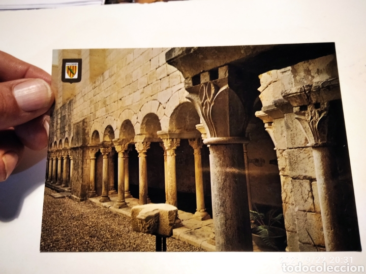 Postales: Postal Gerona monasterio de San Daniel - Foto 1