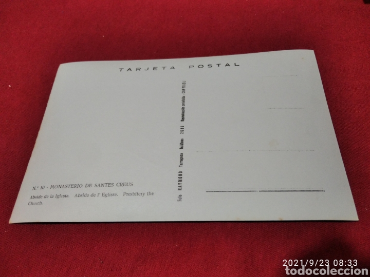Postales: Postal monasterio de Santes Creus
