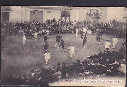 Postales: POSTAL SENTMENAT DANSANT LO TIPIC BALL DE GITANES - Foto 1