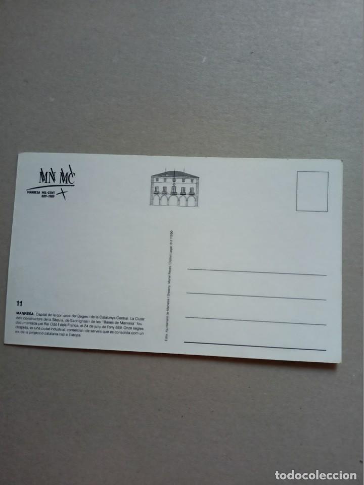 Postales: Postal de Manresa Mil-Cent - Foto 2