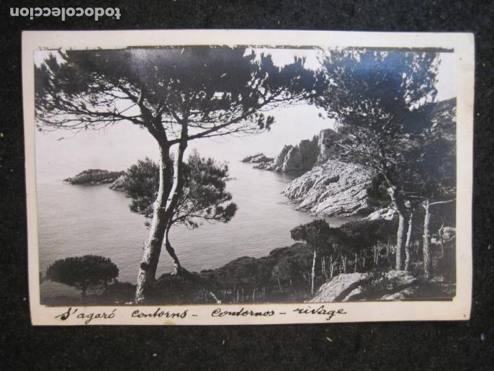 Postkarten: S'AGARO-CONTORNS-FOTO PEGADA-ARCHIVO ROISIN-FOTOGRAFICA-POSTAL PROTOTIPO-(84.125)
