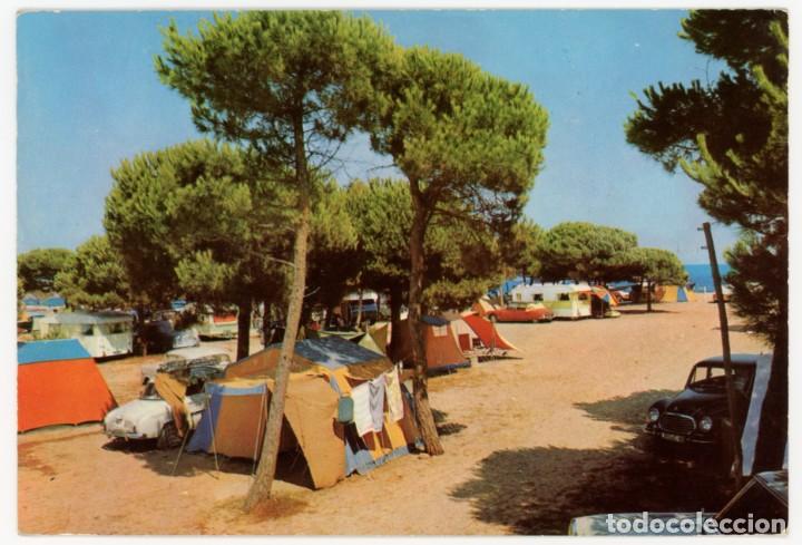 Postales: m09012 ciudad camping ubach n&ordm;665 gordini citroen ds Morris Mini-Minor ?