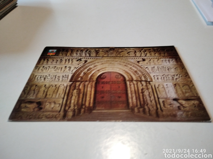 Postales: Postal Ripoll portada monasterio - Foto 1