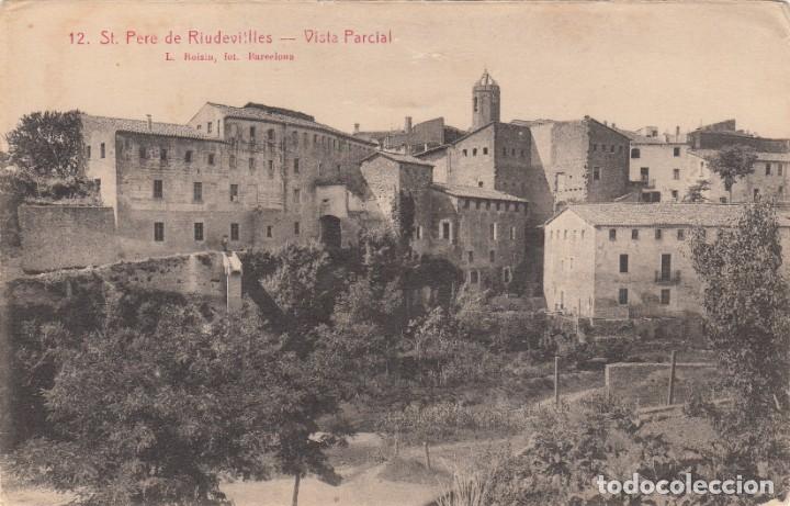Postales: POSTAL DE SANT PERE DE RIUDAVITLLES - VISTA PARCIAL - ROISIN NUM. 12
