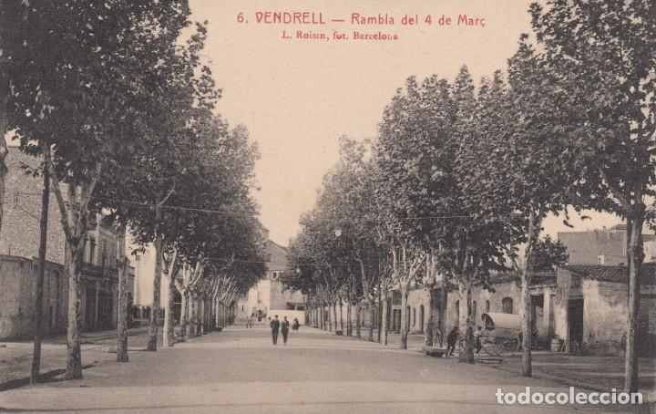 Postales: POSTAL DE EL VENDRELL - RAMBLA DEL 4 DE MAR&Ccedil; - ROISIN NUM. 6 - Foto 1