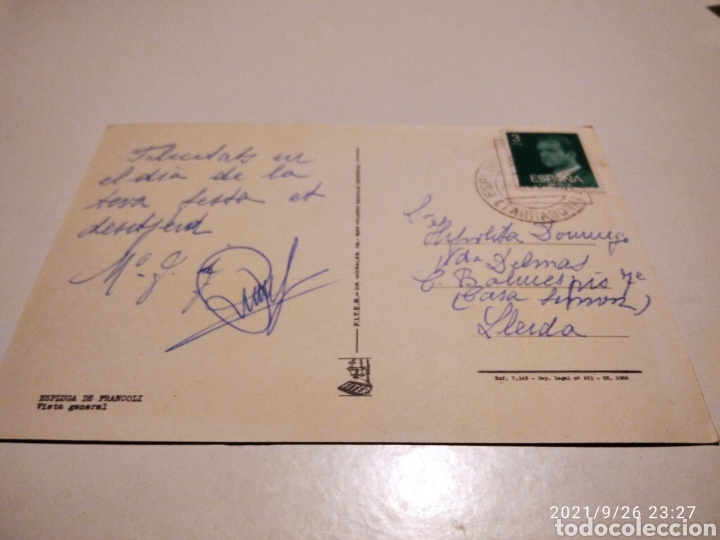 Postales: Postal Espluga de francoli - Foto 2